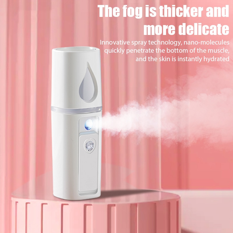 Face Steamer - مرطب وجه صغير محمول ، بخاخ