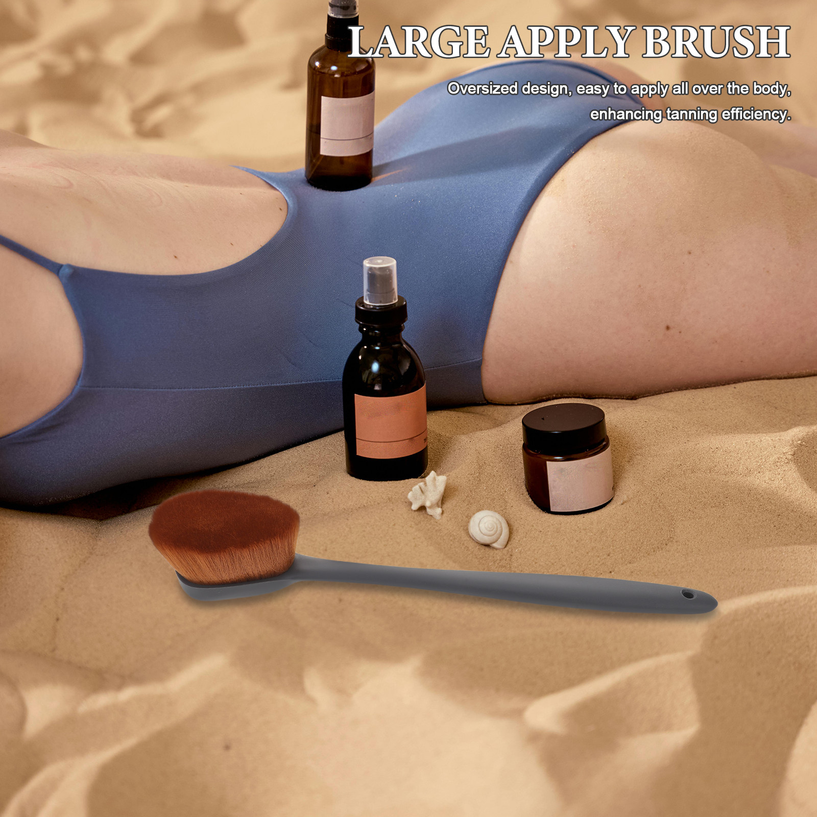 Body Brush - فرشاة تسمير ذاتي كبيرة الحجم لتطبيق