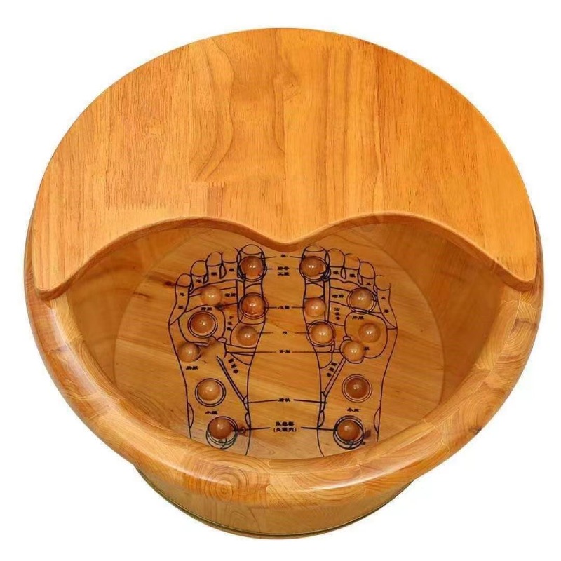حوض نقع القدمين من خشب الأرز،  - مراجعة Foot Spa وسعره