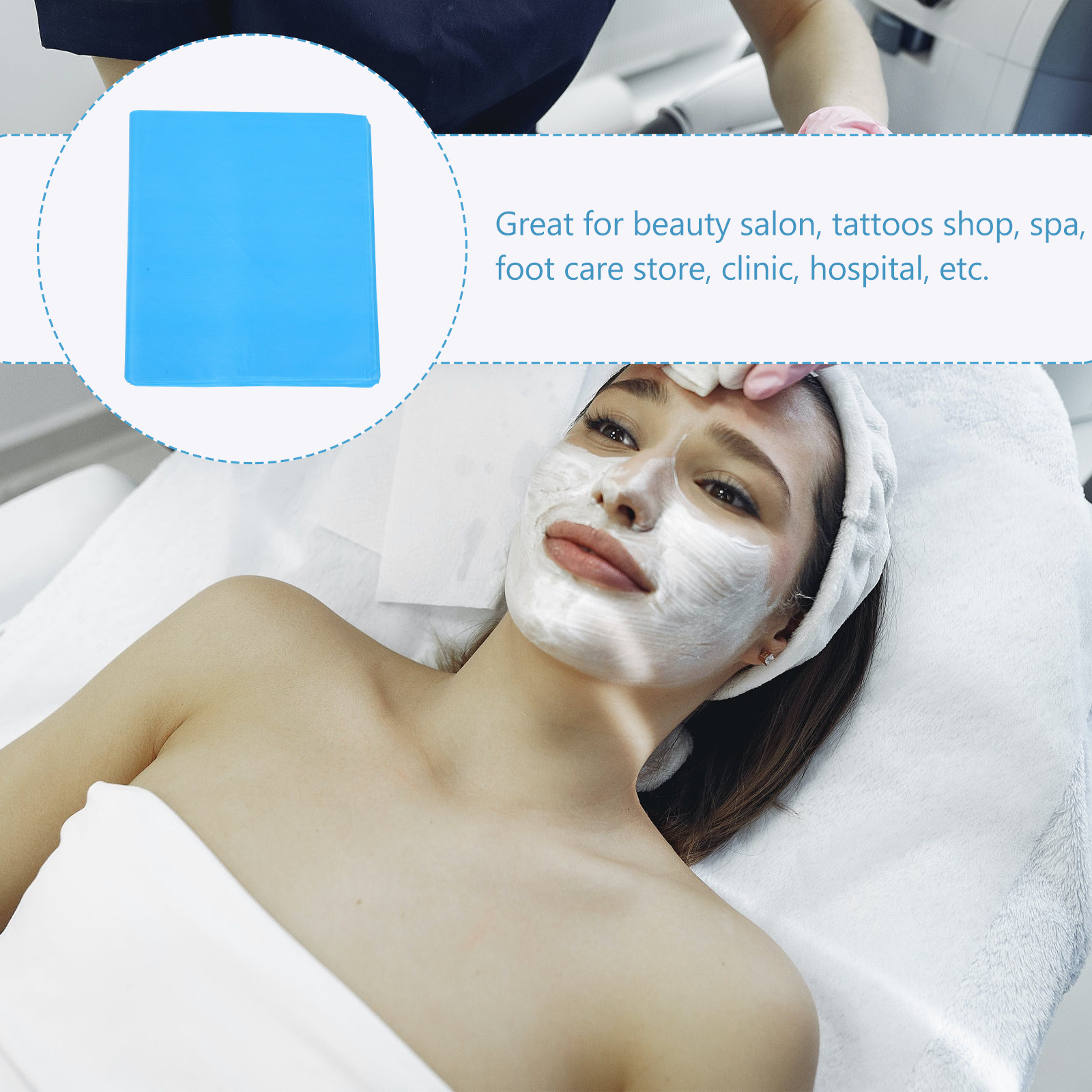 100 منشفة قدم للاستعمال مرة وا - مراجعة Foot Spa وسعره
