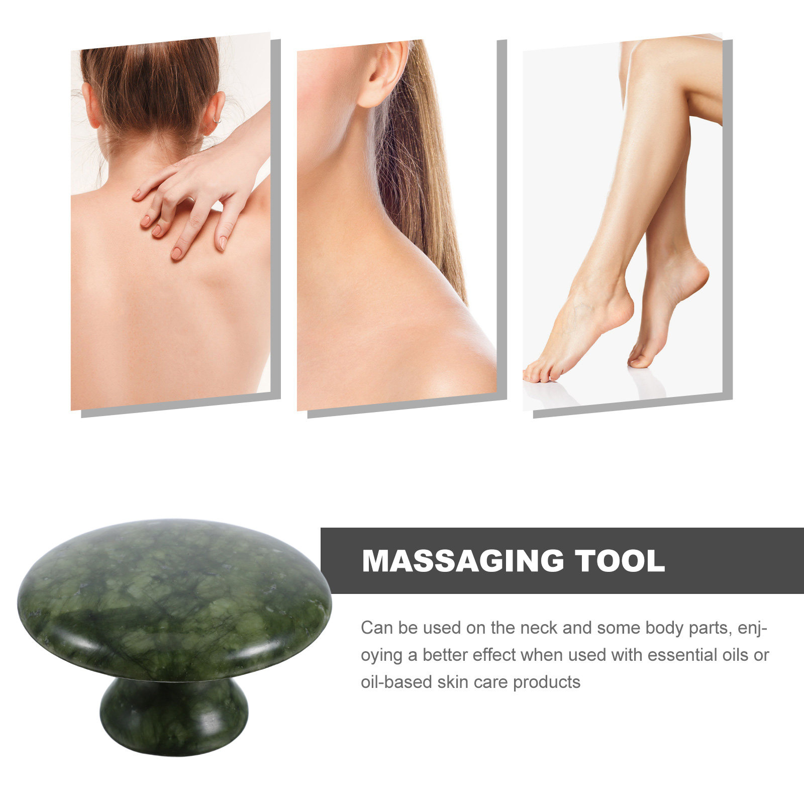 حجر تدليك على شكل فطر من اليشم - مراجعة Spa Massager وسعره