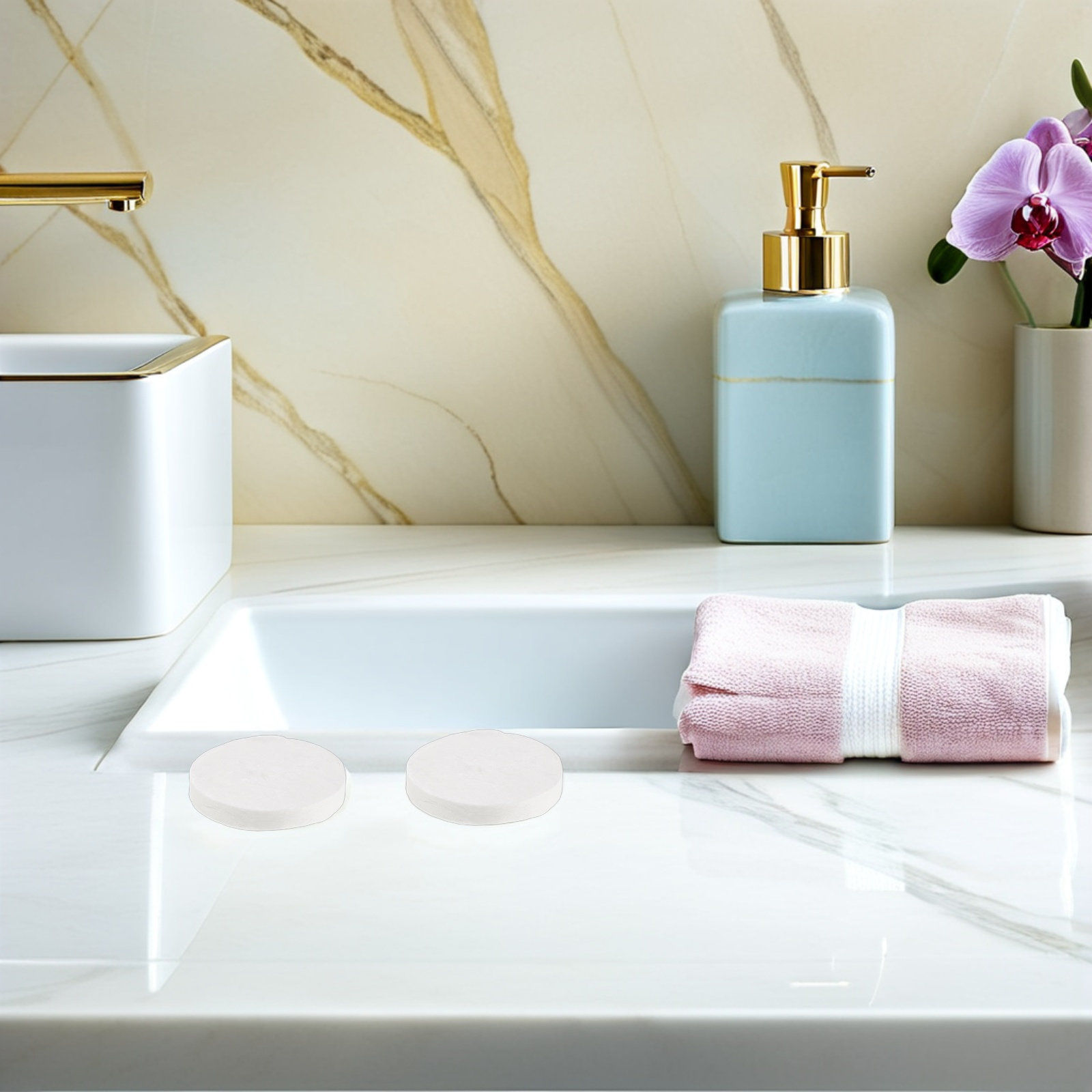 مناشف وجه قطنية للاستخدام مرة  - مراجعة Spa Towel وسعره