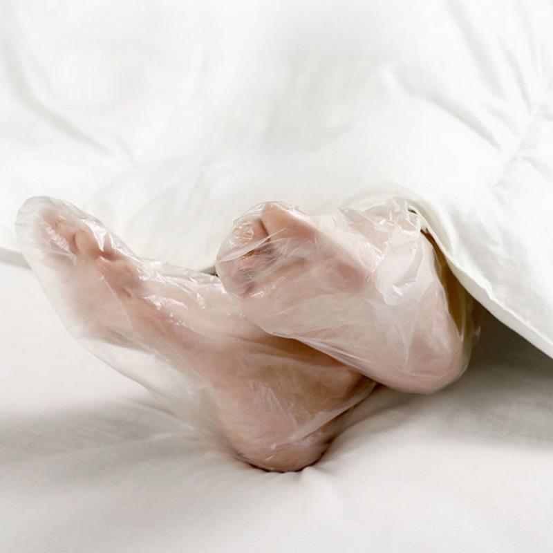 100-500 قطعة من جوارب ترطيب ال - مراجعة Foot Spa وسعره