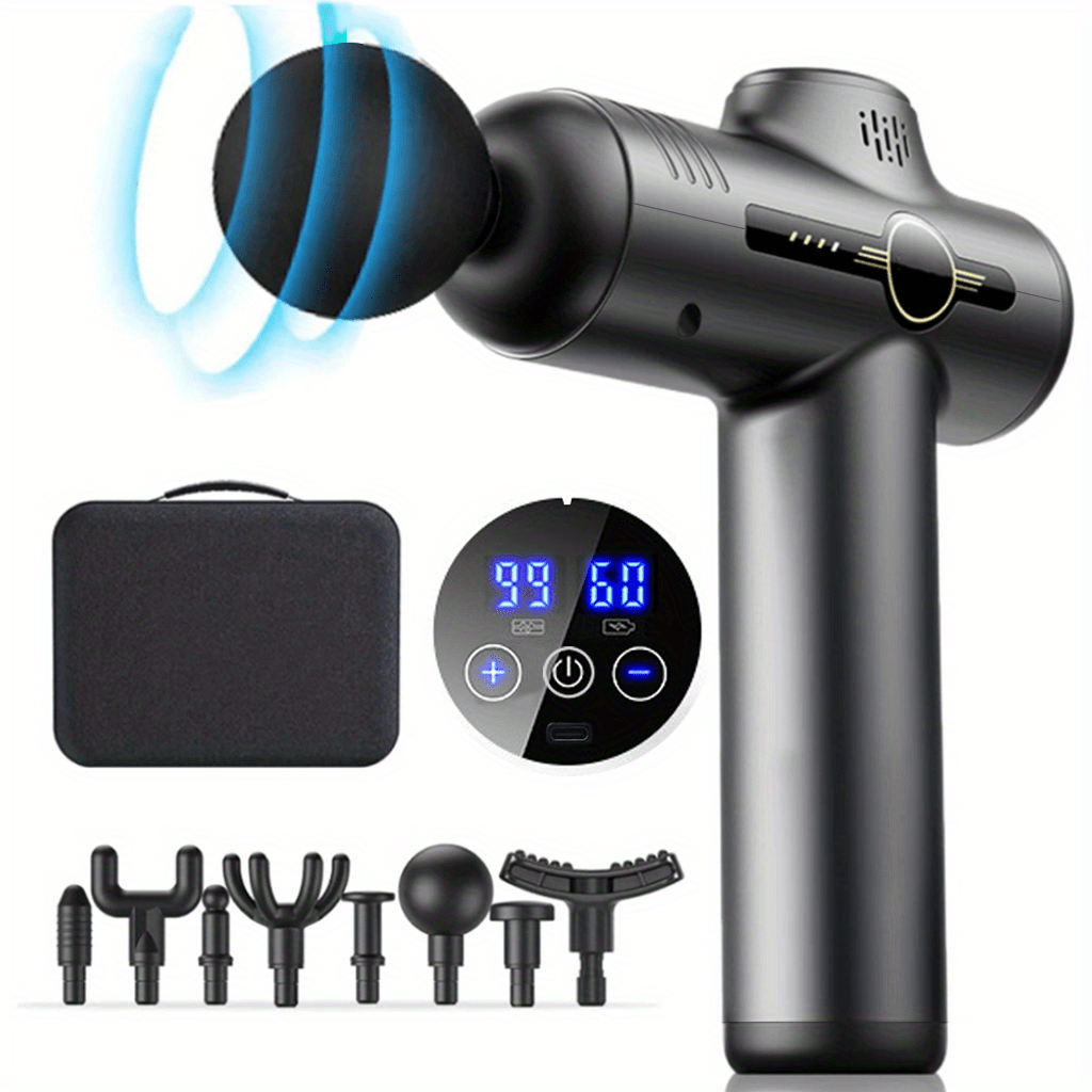 99 مستوى تدليك بندقية اللفافة  - مراجعة Massage Gun وسعره